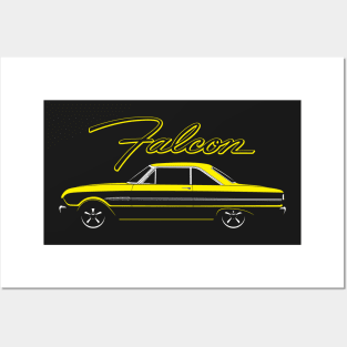 Yellow 63 Falcon Sprint Posters and Art